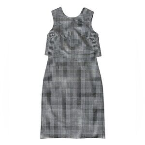 Banana Republic Black and white gingham dress